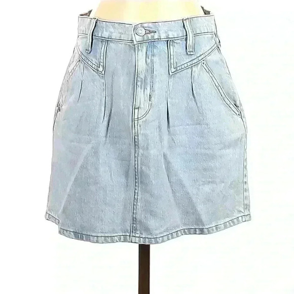 Banana Republic High-Rise Denim Skirt - Picture 2 of 9